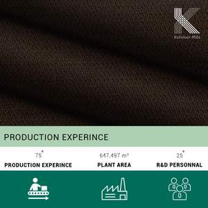 Tela de Sarga Rizada 3/2 de Algodón y Spandex, 305 GSM, Elástica, Suave, Transpirable, con Acabado Melocotón y Revestimiento Cepillado, Teñido Reactivo, para Prendas de Trabajo - Product Image 5