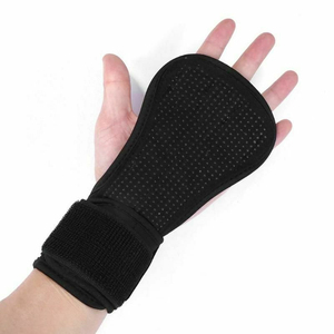 Agarraderas de Mano Ajustables Negras para Ejercicios de Dedos con Correa para Muñeca y Tres Lazos para los Dedos, para Entrenamiento de Fuerza - Product Image 2