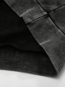 Sweat à capuche oversize en molleton brodé éco-responsable pour homme, style streetwear, hiver, grammage lourd, personnalisable, vente en gros - Product Image 6