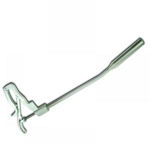 Pistolet d'administration vétérinaire incurvé – Applicateur de bolus en acier inoxydable de qualité supérieure pour bovins et caprins - Product Image 2