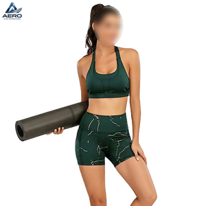 Pantalones Cortos Deportivos para Mujer, Sublimados, Cómodos, Precio Competitivo, Nueva Llegada, Servicio OEM, Ropa Deportiva Transpirable para Gimnasio - Product Image 2