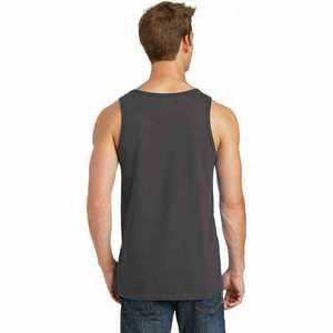 Men's Solid Color Cotton Tank <b>Top</b> O-Neck Casual Knitted Sleeveless Shirt for Everyday Wear - Product Image 4