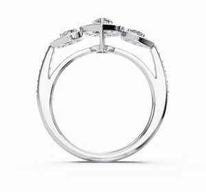 Colgante de Diamantes de 0.274 Quilates, 21 Piedras, Oro Amarillo, Rosa o Blanco de 9k, 14k o 18k, Joyería Fina Auténtica, Collar Minimalista para Boda, Regalo - Product Image 4