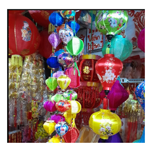 Traditional Handmade Hoi An Lantern Vietnam Decorative Silk Lantern for Festival Wedding Hotel and Restaurant Decoration - Product Image 6