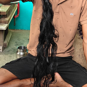 ผมแท้จากวัดอินเดีย 100% ผมธรรมชาติแท้ พรีเมียม เรมี่ แฮร์ คิวติเคิลเรียงเส้น ผมดิบเย็บสองชั้น ทุกสี ใช้ได้ - Product Image 3