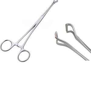 คีมจับเนื้อเยื่อและลำไส้บาบค็อกคุณภาพสูง ขนาด 6 นิ้ว, 8 นิ้ว ทำจากเหล็กกล้าไร้สนิม - Product Image 2
