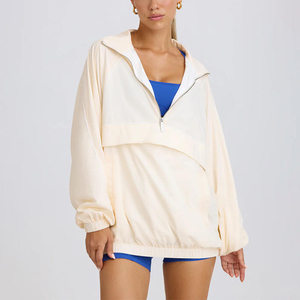 Chaqueta Deportiva Ligera para Mujer, Transpirable, con Cuello Alto y Media Cremallera, para Correr, Fitness y Yoga - Product Image 5