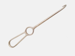 Crochet à os Langenbeck manuel en acier inoxydable de haute qualité, instrument de chirurgie orthopédique réutilisable pour usage hospitalier - Product Image 5