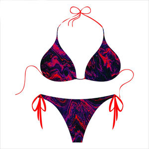 Traje de Baño de Dos Piezas Personalizado para Mujer, Bikini Elegante y Ropa de Playa, Producto Premium, Conjunto de Bikini para Damas - Product Image 4