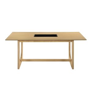 Tavolo da Pranzo Blayde con Finitura Naturale, Arredamento Elegante e Raffinato per il Tuo Spazio Pranzo - Product Image 5