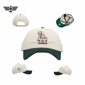Gorra de Béisbol Personalizada Bordada en 3D 100% Algodón de Dos Tonos |   Gorra Snapback Blanca y Azul Rey |   Ropa Deportiva Premium - Product Image 4