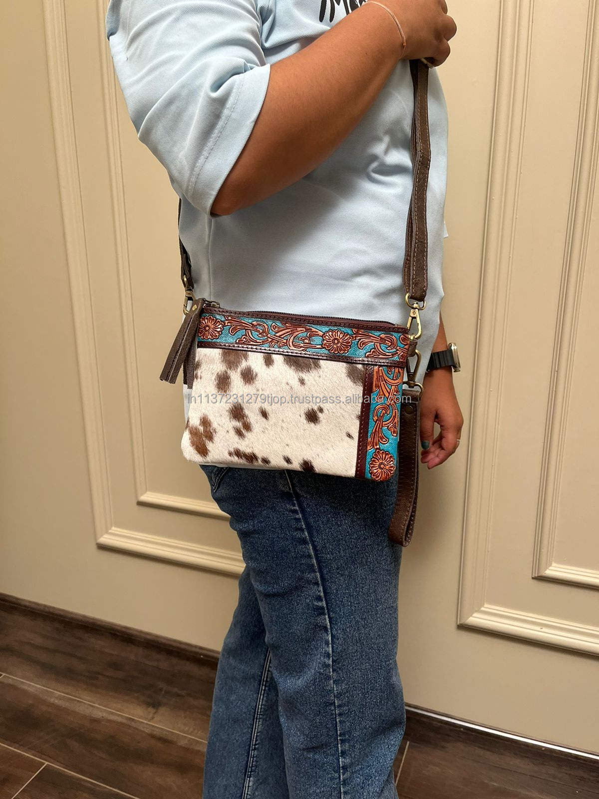 Brown With Color Tooling