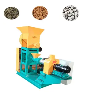 Professional soybean extruder manufacturer Multifunctional fish feed pellet machine