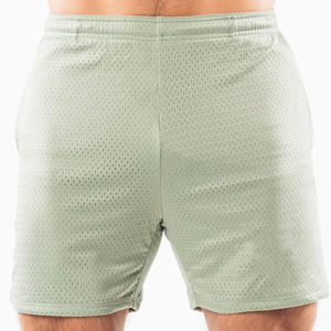 Shorts de sport unisexe en polyester et maille de haute qualité pour hommes 2026 – Personnalisation du logo et fabrication OEM – Tissu en toile anti-plis pour entraînement et usage décontracté - Product Image 1