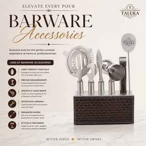 Juego de Herramientas de Bar Profesional de Acero Inoxidable de 7 Piezas de la Mejor Calidad, Personalizado, para Uso en el Hogar y por Bartenders - Product Image 3