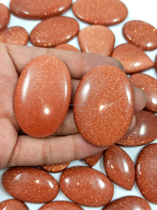Gold Stone Loose Gemstones Bulk Supplier Natural Cabochons Faceted Stones Healing Crystals Export Wholesale - Product Image 3