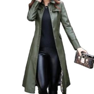 Chaqueta de cuero genuino de alta calidad con estilo elegante para mujer, abrigo suave étnico moderno, fantasía duradera inspirada en la moda pakistaní - Product Image 1