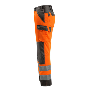 Pantalones de trabajo casuales, ligeros, ecológicos, transpirables, con múltiples bolsillos, cinta reflectante y diseño de seguridad para adultos. - Product Image 5