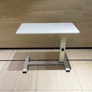 Mesa de Noche para Hospital con Altura Ajustable por Columna de Aire, Mesa de Oficina con Altura Ajustable para Trabajo de Pie - Product Image 1