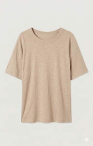 T-shirt personnalisé pour femme, formel, respirant, écologique, été, 100% coton, col rond, manches courtes, uni ou imprimé - Product Image 2