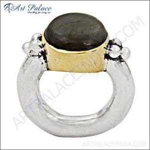 Simple <b>Plain</b> <b>Silver</b> With Black Onyx Gemstone <b>Ring</b> 925 Sterling <b>Silver</b> Cabochon <b>Ring</b> - Product Image 1