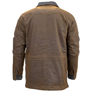 Veste safari unisexe Shero marron, hiver, néoprène, coupe-vent, résistante à l'eau, sans manches, fermeture à boutons, veste de chasse d'extérieur, taille régulière - Product Image 2