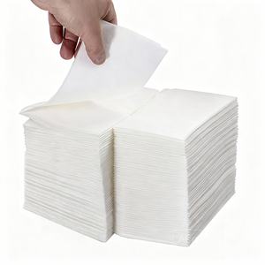 Serviettes en papier carrées directes d'usine 3 plis/4 plis, douces, absorbantes, jetables, pour restaurant, café et traiteur - Product Image 1