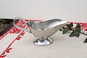 Hot Selling Stainless Steel Gravy Boats Vintage Silver <b>Sauce</b> Gravy Boats Home Kitchen Gravy Boats From India - Product Image 6