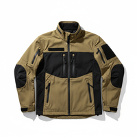 Chaqueta de Caza de Verano de Lona de Alta Calidad, Aislada, Cálida, Impermeable, Cortavientos, Transpirable, con Patrón de Camuflaje para Hombre, Duradera