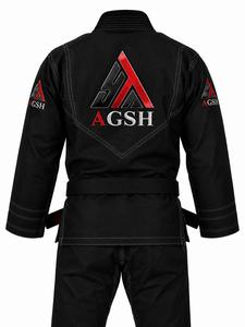 Kimono de Jiu-Jitsu Brasileño Bolton Superior Personalizado, 450 g/m², Tejido Perlado, 100% Algodón, Duradero, Transpirable, con Logotipo Frontal - Product Image 3