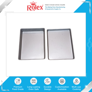 Premium Quality Washable and <b>Oven</b> Safe and Durable Aluminised Steel Multipurpose Trays 600x400x25mm ht for Commercial <b>Baking</b> - Product Image 2