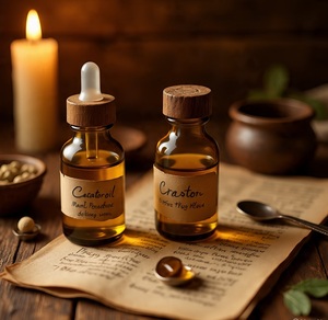 Aceite de Ricino 100% Puro y Orgánico, Prensado en Frío, Grado Cosmético, para el Cuidado del Cabello y la Piel, Reparación Natural, Antienvejecimiento, Proveedor al por Mayor - Product Image 4