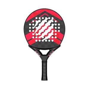 Raqueta de Pádel de Alto Rendimiento al por Mayor de Fábrica con Marco de Carbono Completo Personalizado, Red de Fibra Duradera y Empuñadura para Deportes - Product Image 1