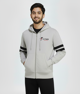Nouveau design, prix bas, sweats à capuche zippés 100 % coton, collection hiver 2026, taille adulte, écologiques, décontractés, respirants, pour l'extérieur - Product Image 4