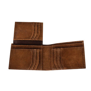RAHRAJ ENTERPRISES Cartera Bifold de Cuero Rojo para Hombre, Tarjetero Delgado, Estuche para Pasaporte de Viaje, Modelo Re-mw-007, 500 Piezas - Product Image 2