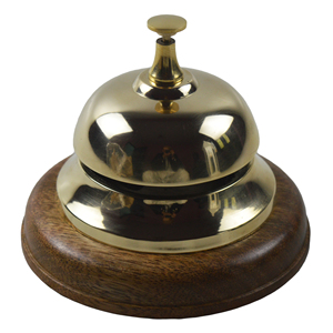 Cloche d'appel en laiton, motifs dos de tortue, finition or antique, meilleur design de vaisselle pour décorations de Noël et de bureau, cloches de table - Product Image 2