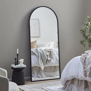 Full-length Mirror Retro Wall Mirror Suitable for Use As a Floor Mirror in Living Room - Product Image 3