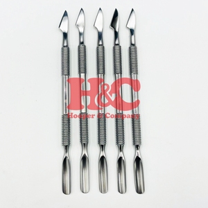 Customized Design Nail Pusher Silver Logo Stainless Steel <b>Manicure</b> Pedicure <b>Kit</b> Nail <b>Kit</b> Unisex Sustainable Clipper Portable - Product Image 5