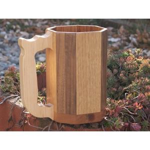 Vaso de Madera Natural para Usuarios Ecológicos, Accesorio de Estilo de Vida Sostenible - Product Image 6