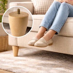 Solid Wood Furniture <b>Legs</b> <b>Sofa</b> Cabinet Table Feet Natural Wood Durable Replacement Parts - Product Image 4