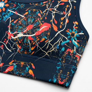 4 Way <b>Stretch</b> fabric Apparel Fitness Customized Design Sports <b>Bra</b> Racerback Workout Fitness Padded Support Training Sports <b>Bra</b> - Product Image 4