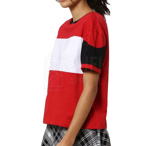 T-shirts décontractés pour femmes fabriqués au Pakistan, grande taille, col rond, 100% coton, séchage rapide, respirants, conçus pour durer - Product Image 3