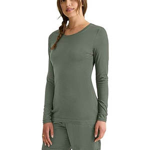 Healthcare <b>Scrub</b> Undershirts Soft Cotton Shirts for Medical Staff Work Uniform and Daily Use - Product Image 4