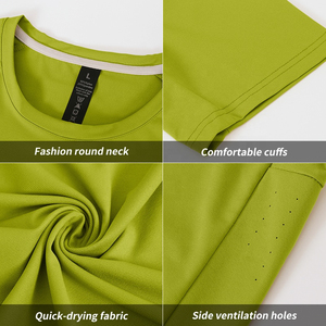 High Quality Summer Stretch Loose Casual Jersey Silk Screen Printing Solid Color Short-Sleeve Men's <b>T</b>-<b>Shirt</b> Customizable - Product Image 6