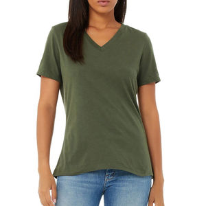 Camisetas de Verano para Mujer con Logotipo Personalizado, Secado Rápido, Algodón de Alta Calidad, Impresión Digital, Transpirables, Manga Corta - Product Image 3