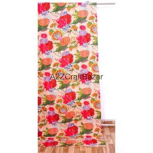 Manta de Algodón Reversible Hecha a Mano, Estilo Kantha Vintage de la India, Colcha Bohemia, Colores Surtidos, Decoración del Hogar - Product Image 3