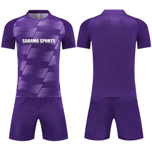 Nouvelle version de maillots de football à transfert thermique, uniformes personnalisés avec logo, légers, respirants, à séchage rapide, ensemble d'uniformes de football - Product Image 1