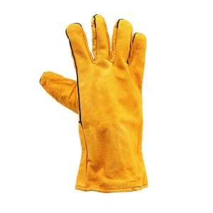Custom Logo Safety Welding Gloves Durable Customizable <b>Heat</b> Resistance Welding Gloves <b>Heat</b>-resistant Welding - Product Image 5