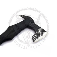 Hacha Vikinga Tomahawk al por Mayor, Hacha Medieval Personalizada, Forjada a Mano en Acero al Carbono, Hacha Escandinava Personalizada