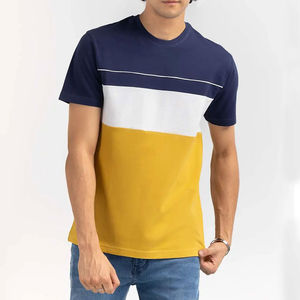 Camiseta de Hombre con Logotipo Personalizado de la Mejor Calidad, Poliéster/Algodón, Corte Regular, Ecológica, Manga Corta, 220g 2026 - Product Image 2